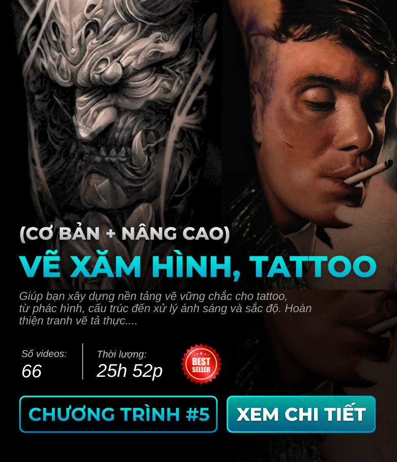 Khóa 1 nền tảng mỹ thuật