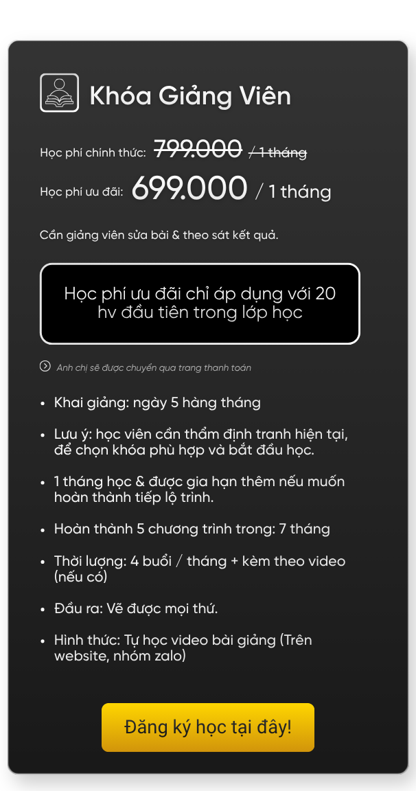 Chương trình học